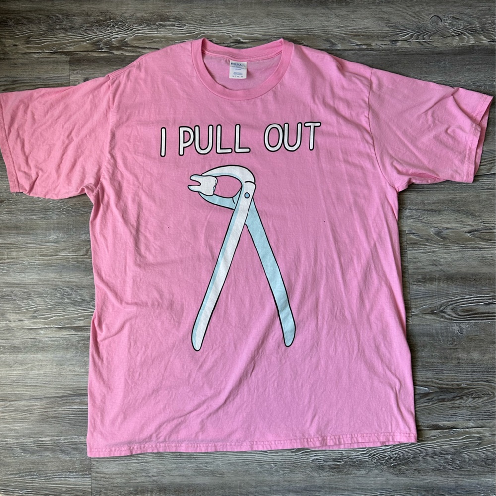 “I pull out” T-shirt